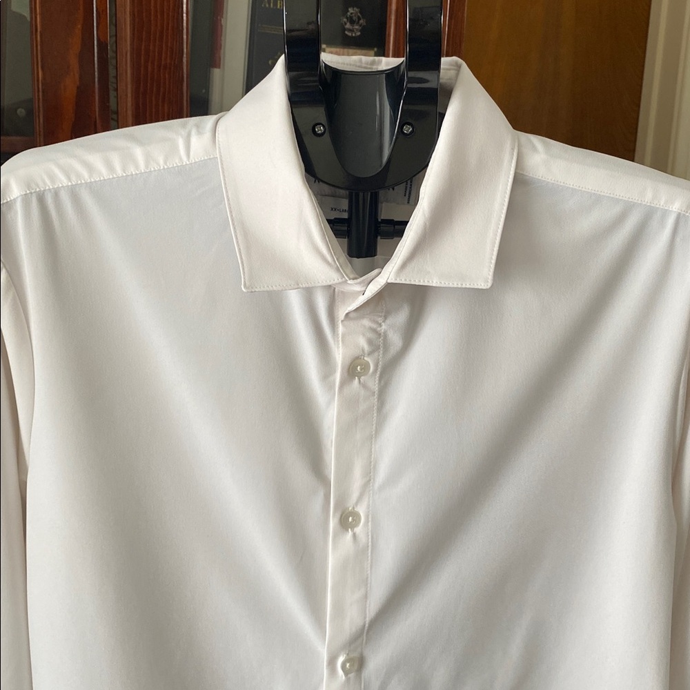 Mizzen+Main Leeward White Dress Shirt Size XXL - Picture 14 of 15